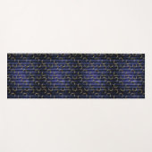 Tapis De Yoga Astrologie lunaire (Devant (Horizontal))