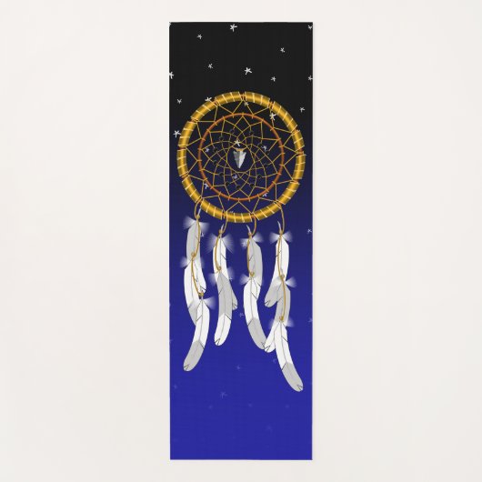 Tapis De Yoga Attrape-rêves--Hématite (Devant)