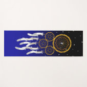 Tapis De Yoga Attrape-rêves--Hématite (Devant (Horizontal))