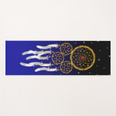 Tapis De Yoga Attrape-rêves--Rubis (Devant (Horizontal))