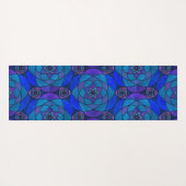 Tapis de yoga au mandala riche en bijoux (Dos (Horizontal))