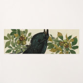 Tapis De Yoga Audubon Raven Oiseau classique (Devant (Horizontal))