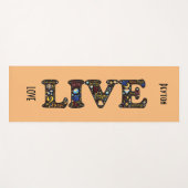 Tapis De Yoga Auto-soin Mindfulness Yoga Mat (Devant (Horizontal))