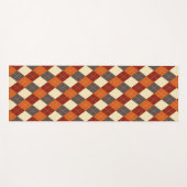 Tapis De Yoga Automne/Automne En vichy motif (Devant (Horizontal))