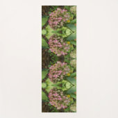 Tapis De Yoga Autumn Hydrangea Bloom avec Golden Hosta Feuilles (Devant)