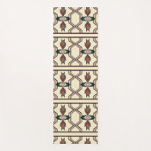 Tapis de yoga avec impression autochtone 1 (Devant)
