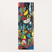 Tapis De Yoga Avoir Une Journée Abstraite Kinda (Dos)