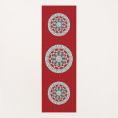 Tapis de yoga Aztec rencontre Alien (Devant)