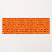 Tapis De Yoga Aztek Orange (Dos (Horizontal))
