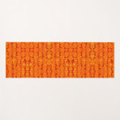 Tapis De Yoga Aztek Orange (Devant (Horizontal))