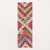 Tapis De Yoga Baklava Chevron Star II // 18e siècle Authentique (Devant)