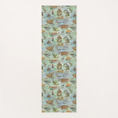 Tapis De Yoga Baladez les vagues avec les vilains monstres de la (Devant)