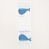 Tapis De Yoga Baleine détendue (Devant)