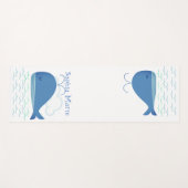 Tapis De Yoga Baleine détendue (Devant (Horizontal))