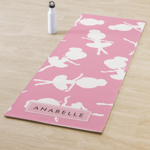 Tapis De Yoga Ballerina Motif, Filles de ballet, Danse, Votre No