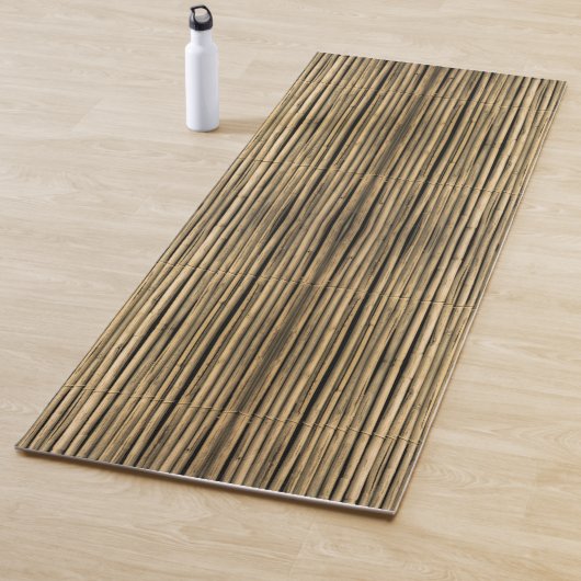 Tapis De Yoga Bambou Yoga Mat (En situation)