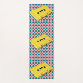 Tapis De Yoga Bande de la casquette jaune Pop Art (Devant)
