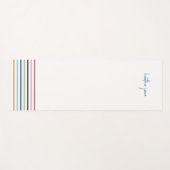 Tapis De Yoga Bande moderne (Devant (Horizontal))