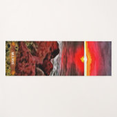 Tapis De Yoga Banderas Rocky Sunset 914 (Devant (Horizontal))