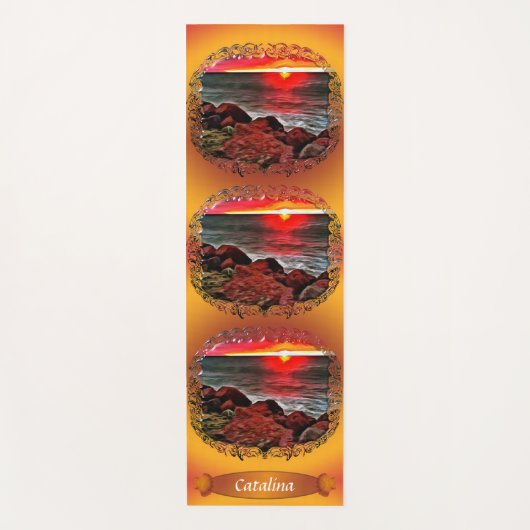 Tapis De Yoga Banderas Rocky Sunset 914 (Devant)