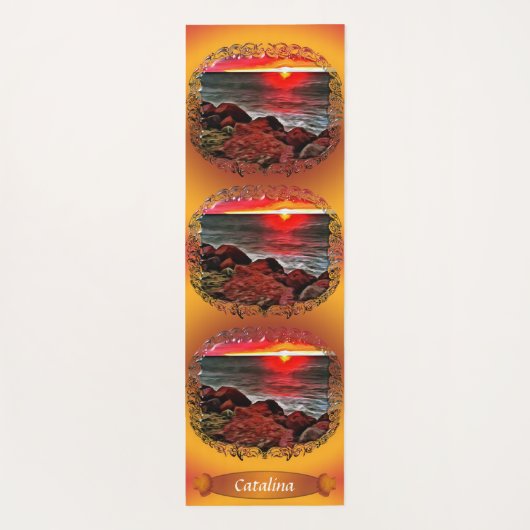 Tapis De Yoga Banderas Rocky Sunset 914 (Dos)