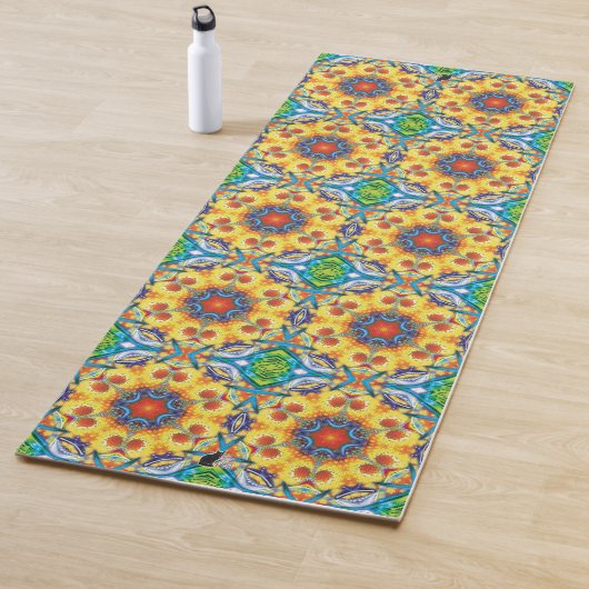 Tapis De Yoga Bannapuddin Kaleids Yoga Mat (En situation)