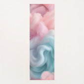 Tapis De Yoga Barbe à papa abstraite (Devant)