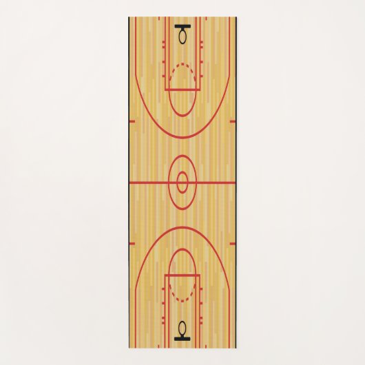 Tapis De Yoga Basket-ball Conception Yoga Mat (Devant)