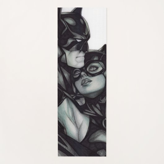 Tapis De Yoga Batman & Catwoman ~ Bruce wayne & Selina Kyle (Devant)