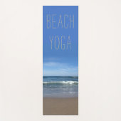 Tapis De Yoga Beach Yoga Mat (texte personnalisable) (Devant)