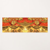 Tapis De Yoga Beau Africain (Devant (Horizontal))