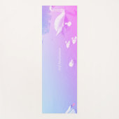 Tapis De Yoga Beau Lac des Cygnes (Devant)