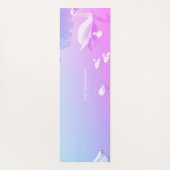 Tapis De Yoga Beau Lac des Cygnes (Dos)