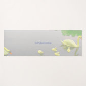 Tapis De Yoga Beau Lac des Cygnes (Devant (Horizontal))