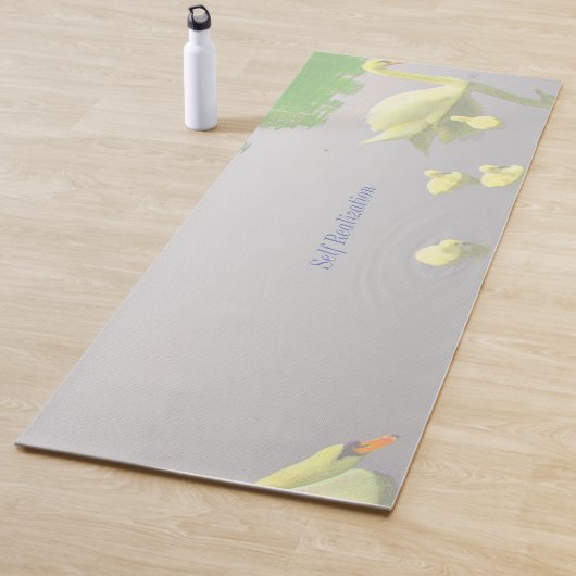 Tapis De Yoga Beau Lac des Cygnes (En situation)