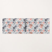 Tapis De Yoga Beau Motif Flower (Devant (Horizontal))