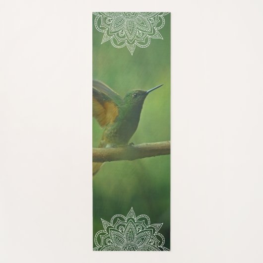 Tapis De Yoga Beau Sugar Bird Mandala Yoga Mat (Devant)