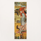 Tapis De Yoga Beauté Beast Classic Fairy Tale Caractères (Devant)