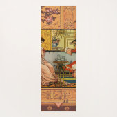 Tapis De Yoga Beauté Beast Classic Fairy Tale Caractères (Dos)