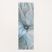 Tapis De Yoga Beauté élégante Moderne Abstraite Fractal Art Flow (Devant)