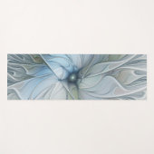 Tapis De Yoga Beauté élégante Moderne Abstraite Fractal Art Flow (Devant (Horizontal))