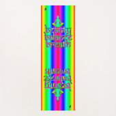 Tapis De Yoga Beauty Balance Respiration Rainbow Intentions (Devant)