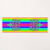 Tapis De Yoga Beauty Balance Respiration Rainbow Intentions (Devant (Horizontal))