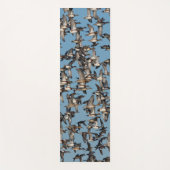 Tapis De Yoga Beaux canards d'hiver en vol (Devant)