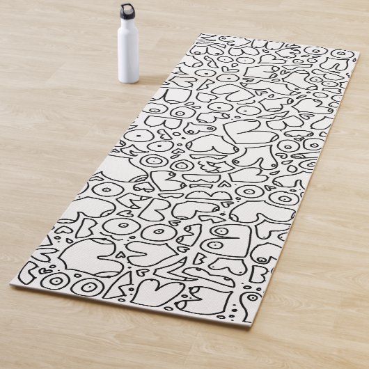 Tapis De Yoga Bébé féministe drôle (En situation)