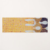 Tapis De Yoga Beethoven Frieze (détail), Gustav Klimt (Devant (Horizontal))