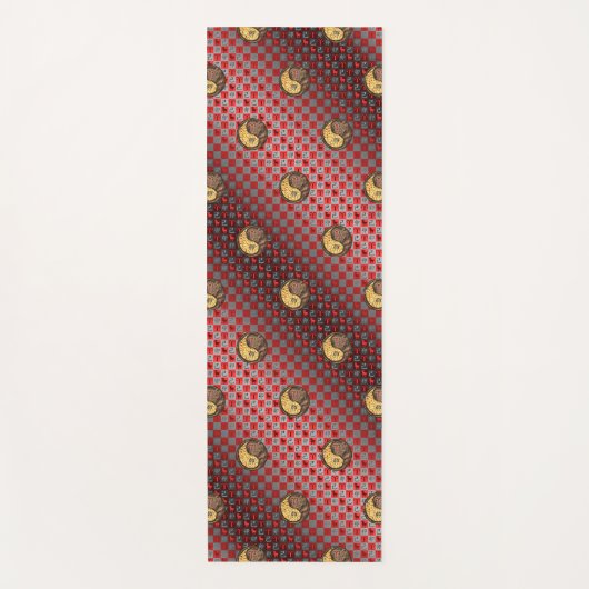 Tapis De Yoga Bélier et lapin terrestre (Devant)