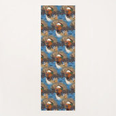 Tapis De Yoga Belle Chatty Mandarin Canard sur le lac (Devant)