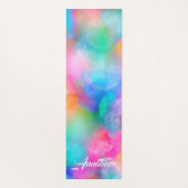 Tapis De Yoga Belle douceur colorée Rainbow Yoga Mat (Dos)