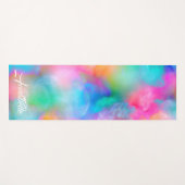 Tapis De Yoga Belle douceur colorée Rainbow Yoga Mat (Devant (Horizontal))